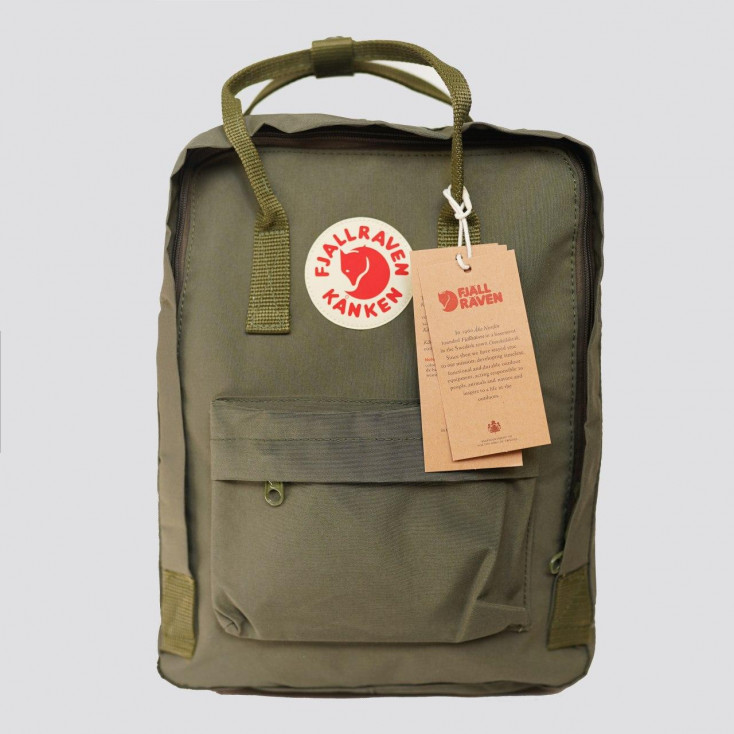 kanken classic forest green