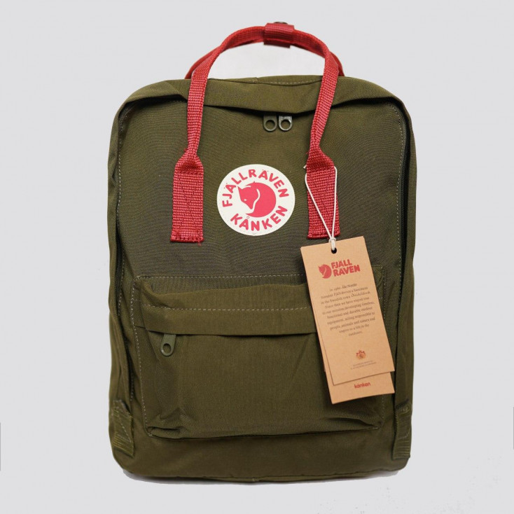 kanken classic forest green