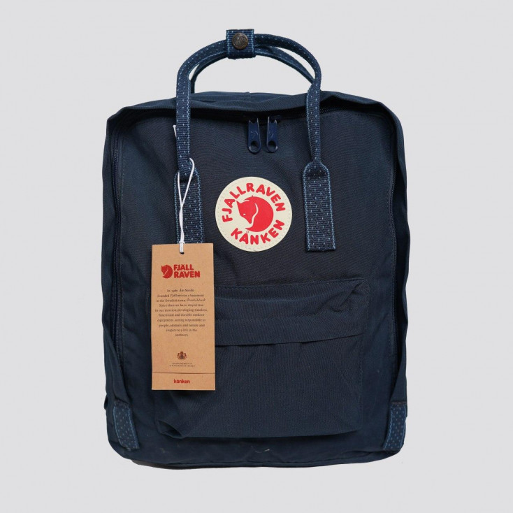 fjallraven kanken royal blue pinstripe