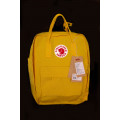 Kanken Classic (Navy/Warm Yellow)